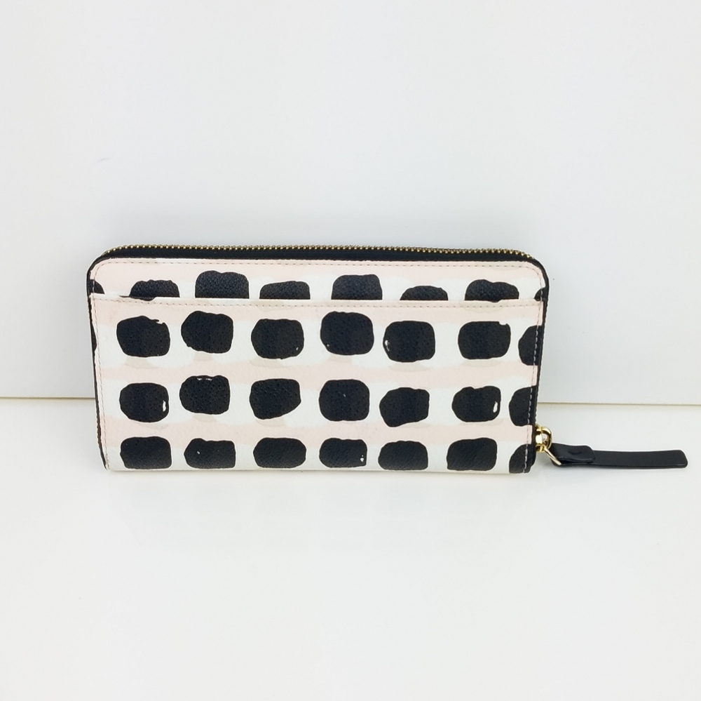 Kate Spade multi color patterned Zip wallet - Picture 8 of 11